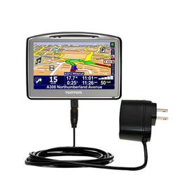 Gomadic Rapid Wall / AC Charger for the TomTom Go 520 - Brand w/ TipExchange Technology