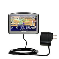 Gomadic Rapid Wall / AC Charger for the TomTom Go 720 - Brand w/ TipExchange Technology