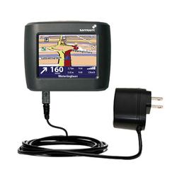Gomadic Rapid Wall / AC Charger for the TomTom One - Brand w/ TipExchange Technology