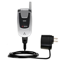 Gomadic Rapid Wall / AC Charger for the UTStarcom CDM-105 - Brand w/ TipExchange Technology