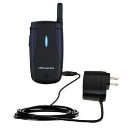 Gomadic Rapid Wall / AC Charger for the UTStarcom CDM 120 - Brand w/ TipExchange Technology