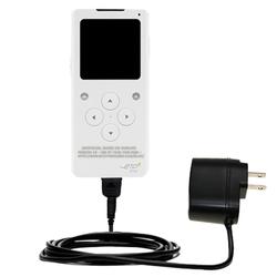 Gomadic Rapid Wall / AC Charger for the iRiver E10 - Brand w/ TipExchange Technology