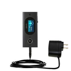 Gomadic Rapid Wall / AC Charger for the iRiver T50 - Brand w/ TipExchange Technology