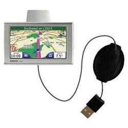 Gomadic Retractable USB Cable for the Garmin Nuvi 780 with Power Hot Sync and Charge capabilities - Gomadic
