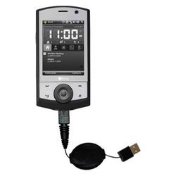 Gomadic Retractable USB Cable for the HTC Touch Cruise with Power Hot Sync and Charge capabilities - Gomadic