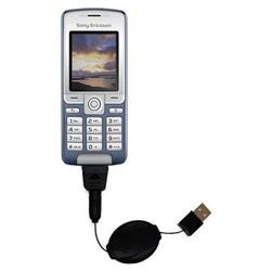 Gomadic Retractable USB Cable for the Sony Ericsson K310i with Power Hot Sync and Charge capabilities - Goma