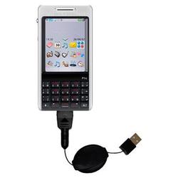 Gomadic Retractable USB Cable for the Sony Ericsson P1c with Power Hot Sync and Charge capabilities - Gomadi