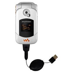 Gomadic Retractable USB Cable for the Sony Ericsson W300i with Power Hot Sync and Charge capabilities - Goma