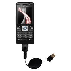Gomadic Retractable USB Cable for the Sony Ericsson k610m with Power Hot Sync and Charge capabilities - Goma