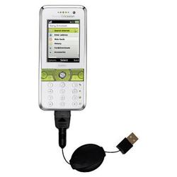 Gomadic Retractable USB Cable for the Sony Ericsson k660i with Power Hot Sync and Charge capabilities - Goma