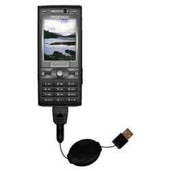 Gomadic Retractable USB Cable for the Sony Ericsson k800i with Power Hot Sync and Charge capabilities - Goma