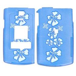 Wireless Emporium, Inc. Samsung SCH-U740 Trans. Blue Hawaii Snap-On Protector Case Faceplate