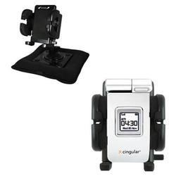 Gomadic Samsung SGH-D307 Car Bean Bag Dash & Windshield Holder - Brand