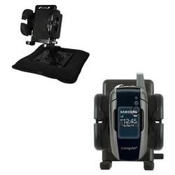 Gomadic Samsung SGH-X507 Car Bean Bag Dash & Windshield Holder - Brand