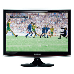 SAMSUNG INFORMATION SYSTEMS Samsung T220HD Touch of Color (TOC) 22 Widescreen LCD Monitor - 10,000:1 (DC), 5ms, HDMI, Built-in HDTV Tuner
