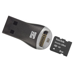 SanDisk Corporation SanDisk 8GB Mobile Ultra Memory Stick Micro (M2) Card