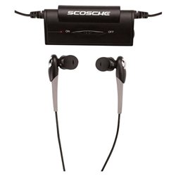 Scosche Active Noise Cancelling Earphone - Connectivit : Wired - Stereo - Ear-bud