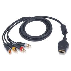 IGM Sony PS3 Composite RYW Audio Video TV Cable w/ S-Video