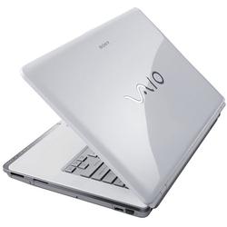 Sony VAIO CR520E/W Notebook - Intel Centrino Duo Core 2 Duo T8100 2.1GHz - 14.1 WXGA - 3GB DDR2 SDRAM - 320GB HDD - DVD-Writer (DVD-RAM/ R/ RW) - Fast Ethernet