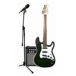 Spectrum Electric Guitar Pack with 10 Watt Amp Mic