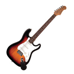 Spectrum Tobacco Sunburst Electric Guitar Pack