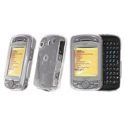 IGM Sprint AllTel Qwest Mogul HTC PPC-6800 Crystal Shell Jacket Wrap Case - Clear+Screen Protector Kit