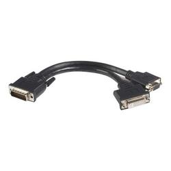 STARTECH.COM StarTech.com DMS-59 to DVI and VGA Y Cable - 1 x DL DVI-D Video, 1 x DVI-I - 1 x DMS-59 - 8 - Black