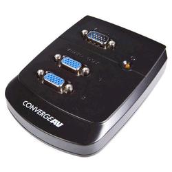 STARTECH.COM Startech.com Converge A/V ST122W 2-Port VGA Splitter - 1 x HD-15 Video In, 2 x HD-15 Video Out - 1600 x 1200 - UXGA