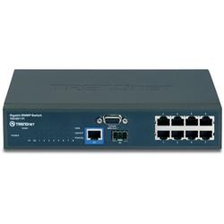 TRENDNET - CONSUMER TRENDnet 8-Port 10/100Mbps Layer 2 Managed Switch - 1 x SFP (mini-GBIC) - 8 x 10/100Base-TX LAN, 1 x 10/100/1000Base-T LAN