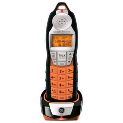 G.E. Thomson 27940DC1 2.4GHz Cordless Phone - 1 x Phone Line(s) - Black, Orange, Silver