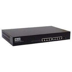 TRANSITION NETWORKS Transition Networks 8-port Remotely Managed Switch with PoE - 1 x SFP (mini-GBIC) Shared - 7 x 10/100/1000Base-T LAN, 1 x 10/100/1000Base-T LAN