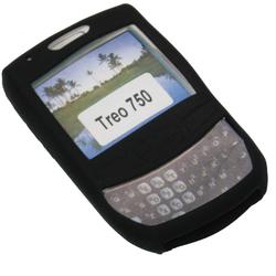 Image Accessories Treo 750 Silicone Protective Case (Black) - Image Brand