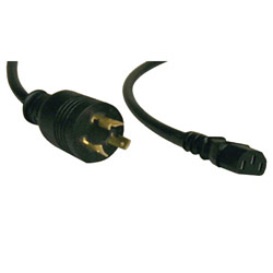 Tripp Lite 6 ft. C13 to L6-20P Power Cable