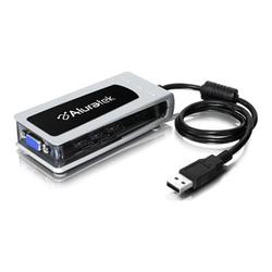 ALURATEK USB 2.0 TO VGA DISPLAY ADAPTER CABLUPTO 2048X1280 RESOLUTION SUPPORT