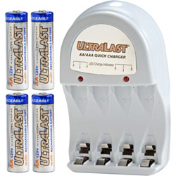 Ultralast ULAACH2600 6 Hour NiMH Battery Charger Kit