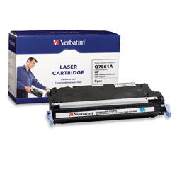 VERBATIM Verbatim Q7561A Cyan Toner Cartridge For HP Color LaserJet 3000 Printer - Cyan