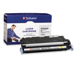 VERBATIM Verbatim Q7562A Yellow Toner Cartridge For HP Color LaserJet 3000 Printer - Yellow
