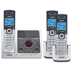 VTECH Vtech DS6121-3 DECT 6.0 3-Handset Cordless Phone System