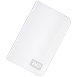 WESTERN DIGITAL - RETAIL Western Digital 160GB My Passport Essential USB 2.0 Portable Hard Drive - Arctic White