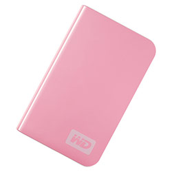 WESTERN DIGITAL - RETAIL Western Digital 160GB My Passport Essential USB 2.0 Portable Hard Drive - Vibrant Pink
