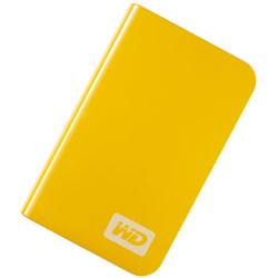 WESTERN DIGITAL - RETAIL Western Digital 320GB My Passport Essential USB 2.0 Portable Hard Drive - Super Sunny Yellow