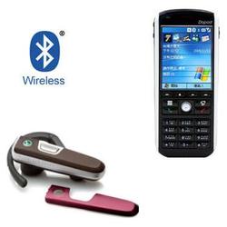 Gomadic Wireless Bluetooth Headset for the Dopod 575