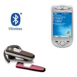 Gomadic Wireless Bluetooth Headset for the Dopod 696