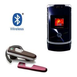 Gomadic Wireless Bluetooth Headset for the Motorola MOTORAZR V3xx