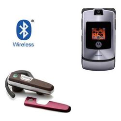 Gomadic Wireless Bluetooth Headset for the Motorola RAZR V3i