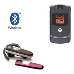 Gomadic Wireless Bluetooth Headset for the Motorola RAZR V3m