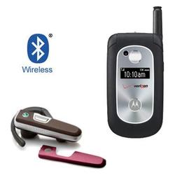 Gomadic Wireless Bluetooth Headset for the Motorola v325i