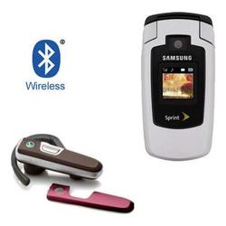 Gomadic Wireless Bluetooth Headset for the Samsung M500