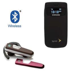 Gomadic Wireless Bluetooth Headset for the Samsung M610