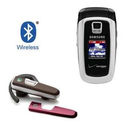 Gomadic Wireless Bluetooth Headset for the Samsung SCH-A870